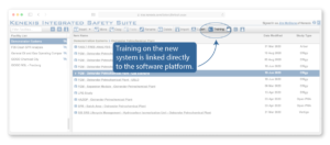 new training link in software
